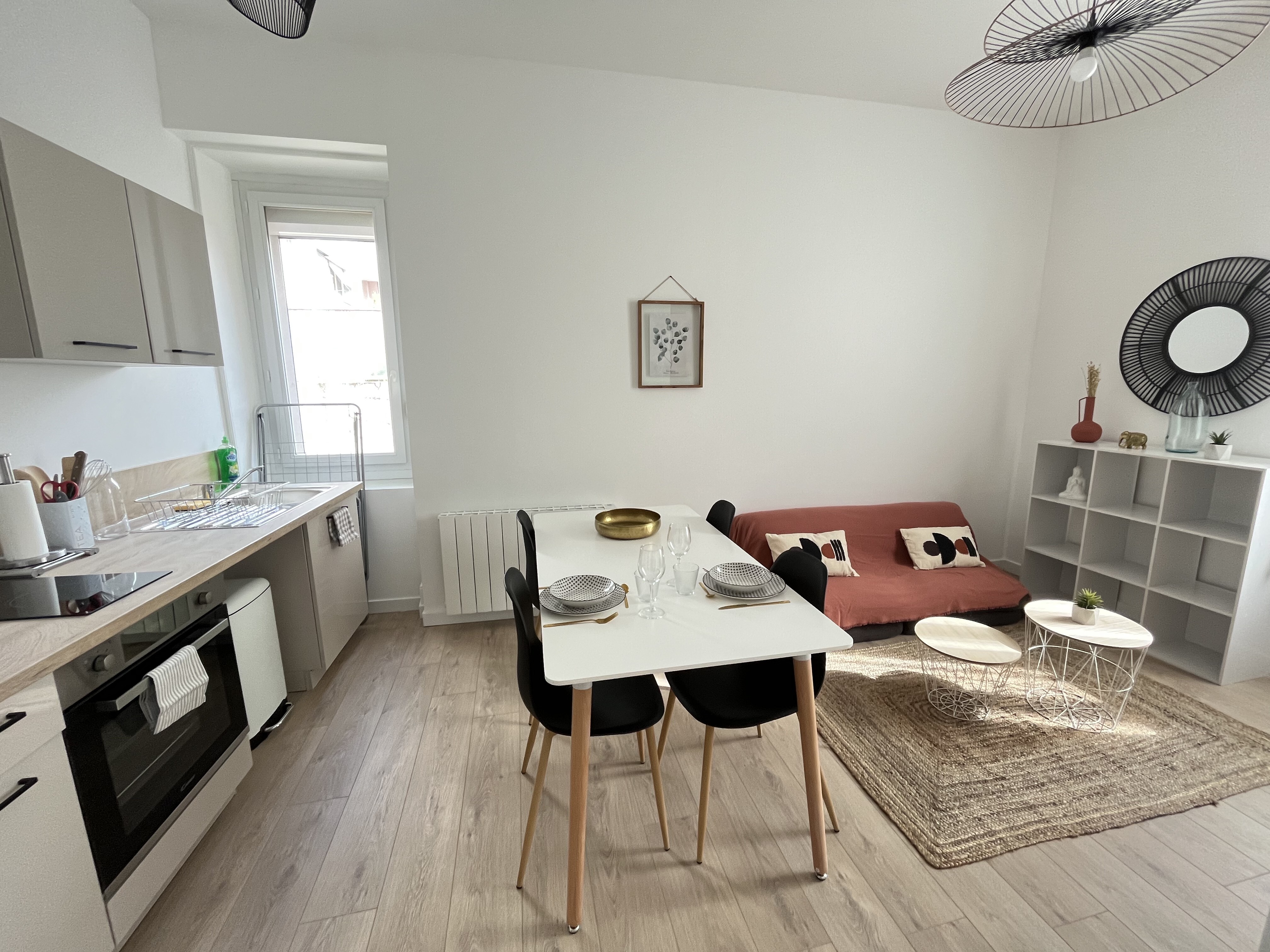 T2 meublé moderne et lumineux de 34m² à Romans-sur-Isère