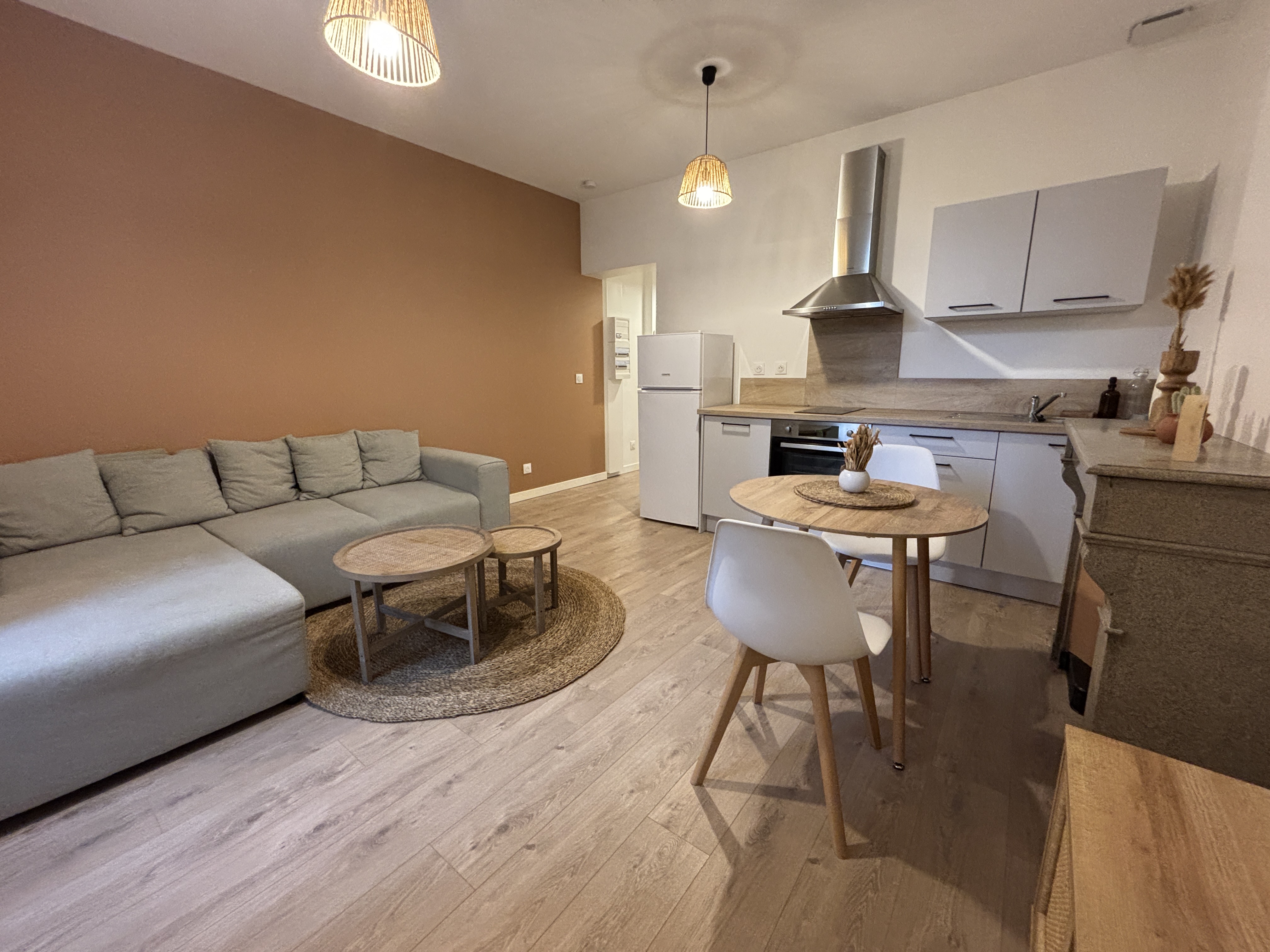 Appartement T2 meublé de 37m² entièrement rénové à Romans-sur-Isère