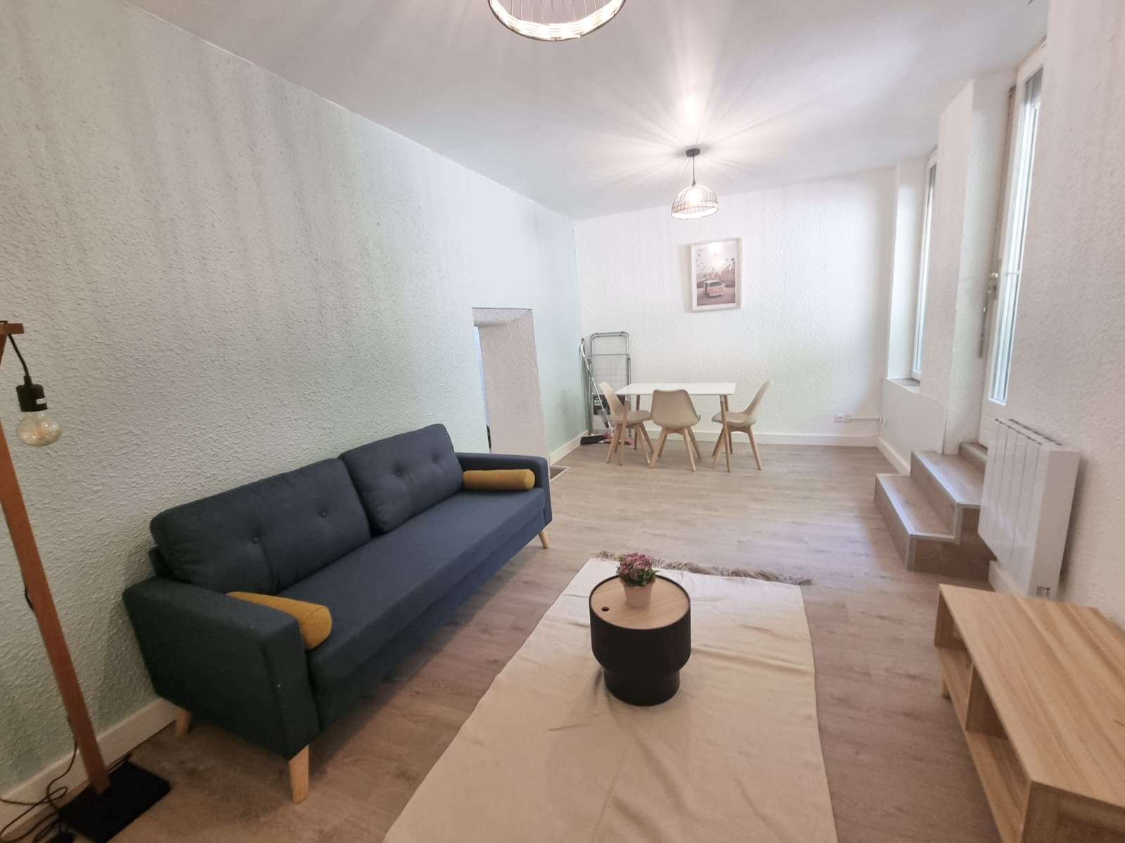 Appartement meublé T3 55m2 + 50m2 terrasse Romans