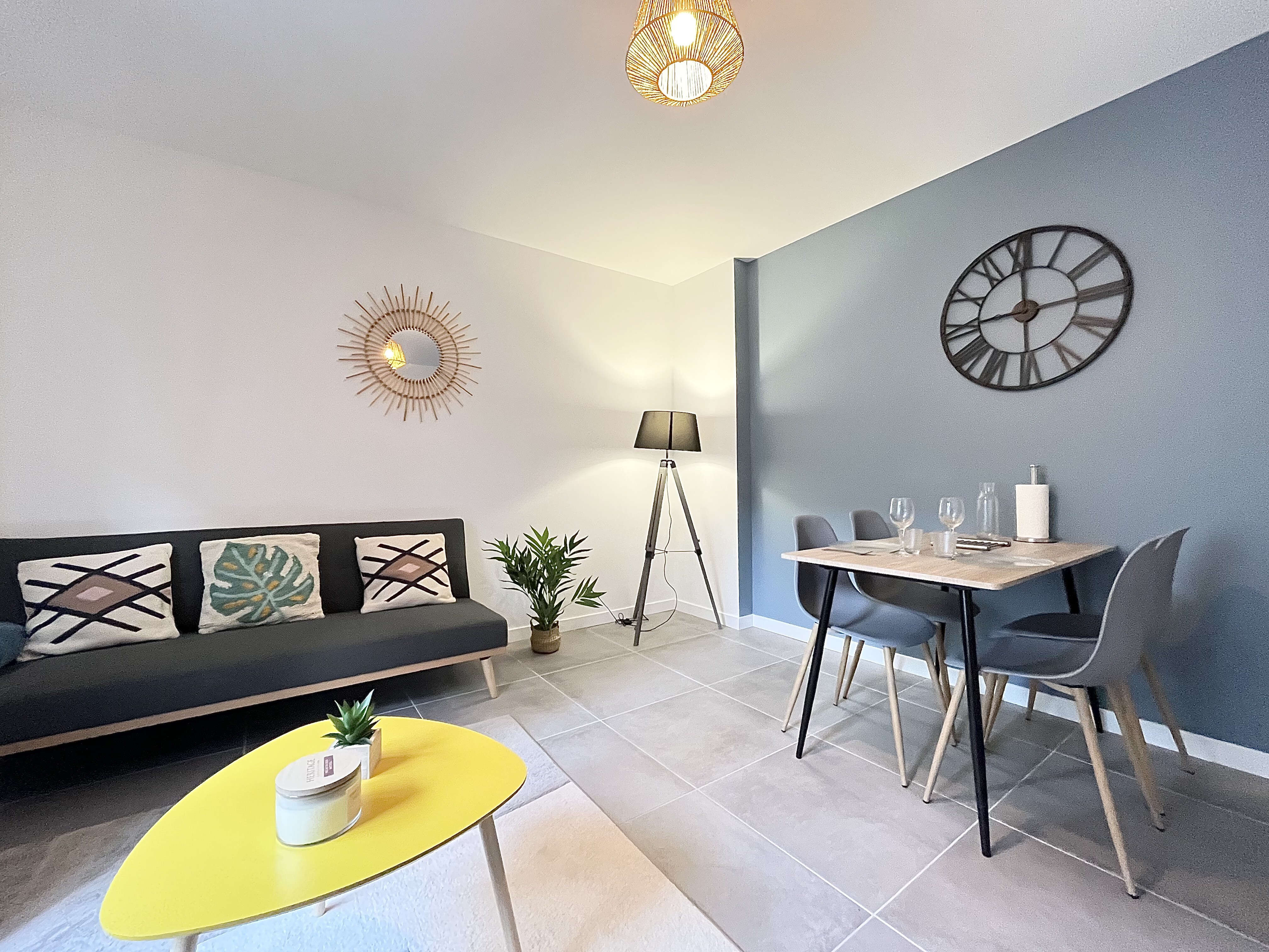 Appartement duplex meublé rénové de 48m2 - Bourg-lès-Valence