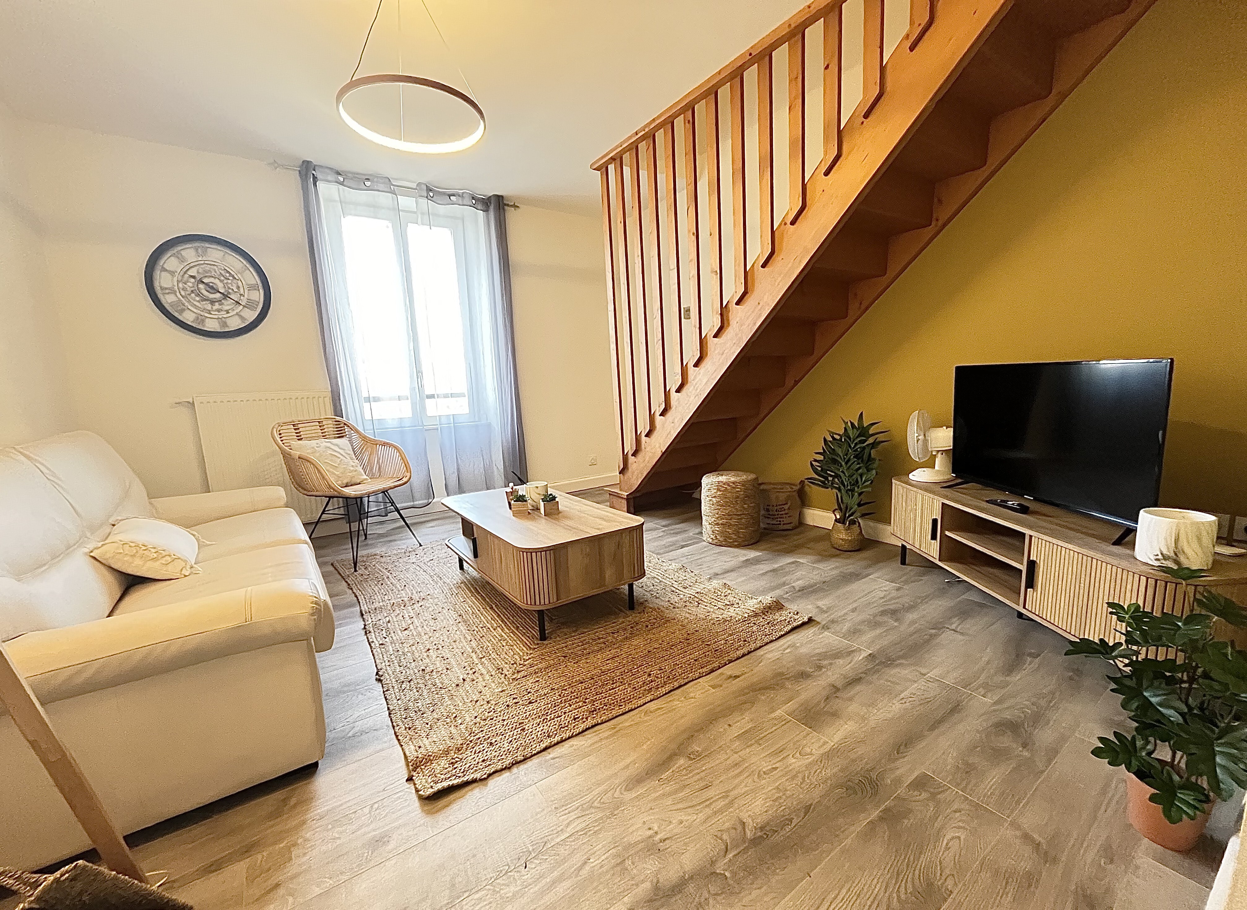 Appartement T4 meublé avec terrasse - Bourg-de-Péage