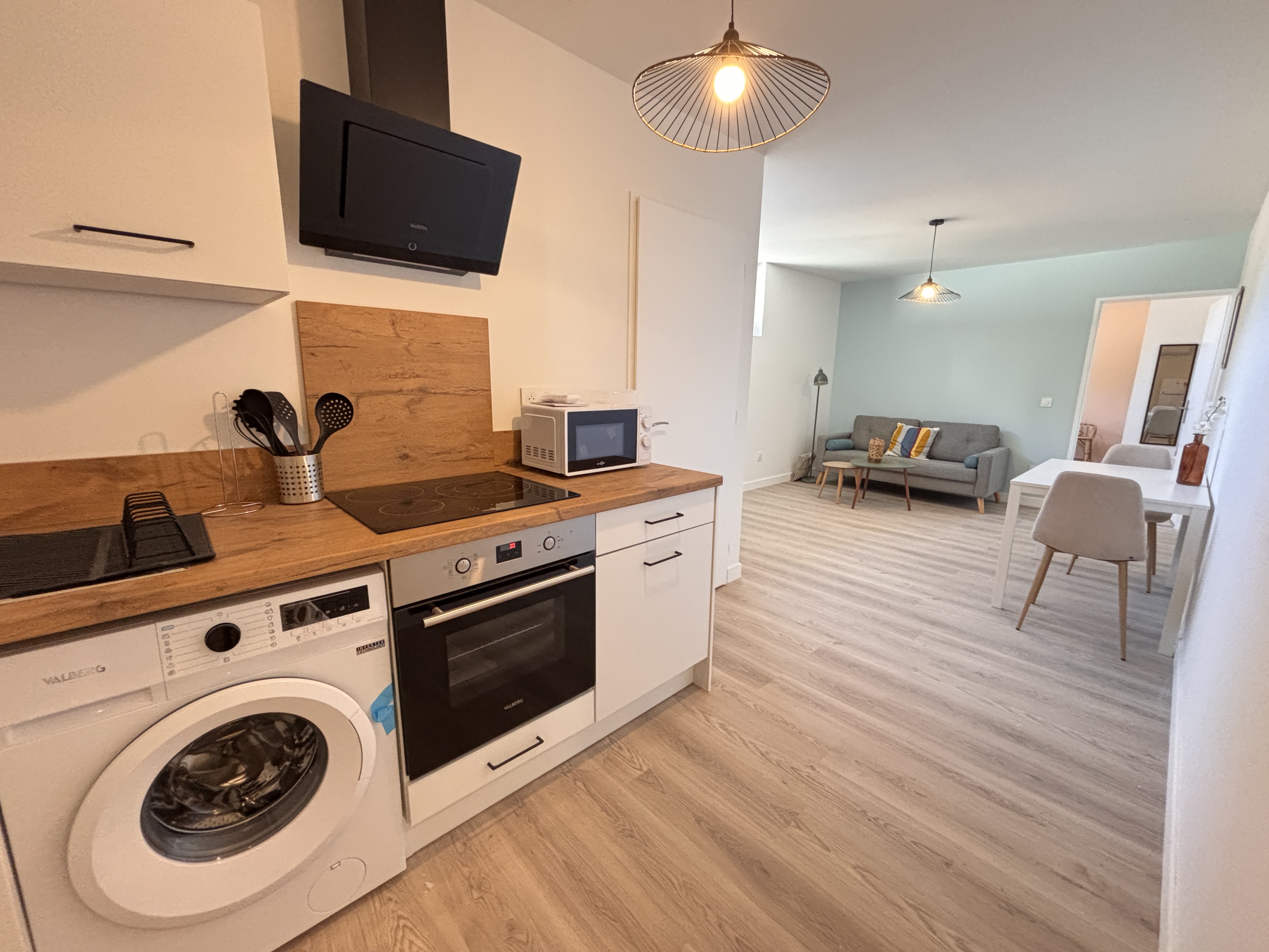 Appartement T2 meublé 40m2 clim - Le Pouzin